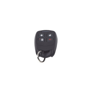 Control remoto tipo llavero de 4 botones con LED / Batería de Larga Duración 3-5 años