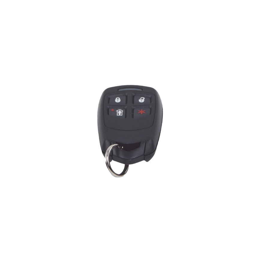 Control remoto tipo llavero de 4 botones con LED / Batería de Larga Duración 3-5 años