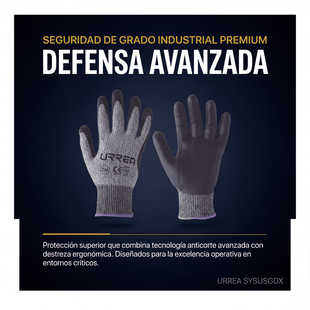 Guantes talla extra grande supraneema con recubrimiento de nitrilo.