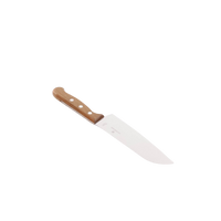 Cuchillo Santoku Wood de 17 cm, Filo con Corte Recto, Estilo Japonés