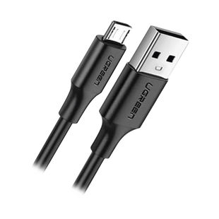 Cable USB-A a Micro USB | 1 Metro | Tecnología de Carga Rápida Qualcomm / QC 3.0/2.0 | Recarga hasta 18W | Transmisión de Datos hasta 480Mbps | Tecnología de Carga Segura | Hasta 5,000 Flexiones | ABS y PVC de Alta Duraci&o