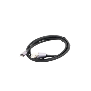 Cable USB-A a Lightning | 1 Metro (3.28 Pies) | Certificado MFi | Carga R�pida 5V/2.4 A | 480 Mbps | Conector C94 | Adecuado para iPhone, iPad y iPod | Protecci�n Integrada | Caja de Aluminio | Nylon Trenzado | Color Negro