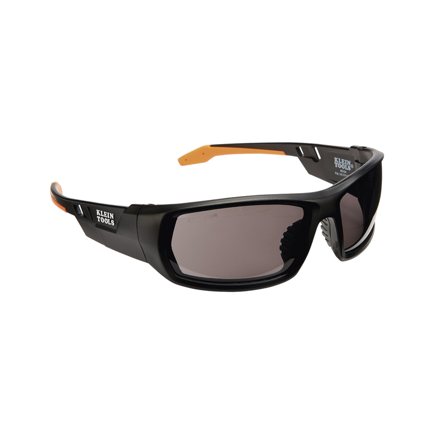 Gafas de seguridad profesionales, marco completo, cristales grises