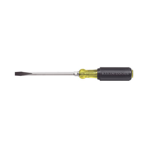 Desarmador de Punta Plana de 10 mm con Mango Acojinado de 203 mm.