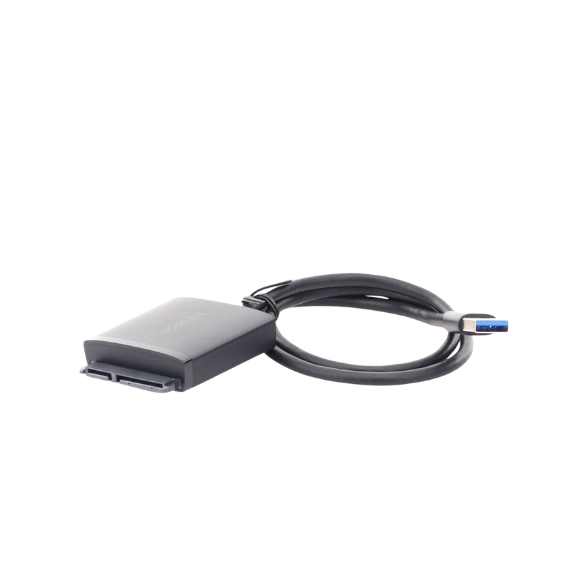 Adaptador USB 3.0 a SATA III | Compatible con Disco Duro HDD y SSD de 2.5" y 3.5" de hasta 12 TB | Velocidad USB 3.0 de hasta 5 Gbps | Alta Velocidad con UASP & TRIM | Cable de 50 cm.