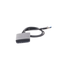 Adaptador USB 3.0 a SATA III | Compatible con Disco Duro HDD y SSD de 2.5" y 3.5" de hasta 12 TB | Velocidad USB 3.0 de hasta 5 Gbps | Alta Velocidad con UASP & TRIM | Cable de 50 cm.