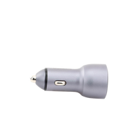 Cargador de Auto 52.5W | Puerto USB-A y USB-C | Carga R�pida | Compatible con Veh�culos de 12 y 24 VCD | PD3.0 + QC3.0 | Chip Inteligente | Dise�o Compacto Mayor Eficiencia Energ�tica | Caja de Aluminio