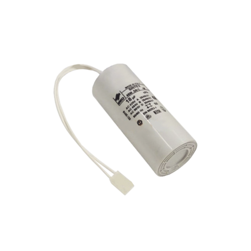 CAPACITOR DE 18 UF 450V PARA FAAC 844ER CON CONECTOR