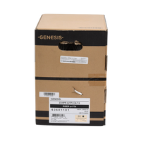 Bobina de Cable de 305 Metros (1000 Pies) UTP Cat6 Riser / Color Blanco / UL, CMR, Probado a 350 Mhz / Para Aplicaciones de CCTV, Redes de Datos, IP Megapixel, Control RS485