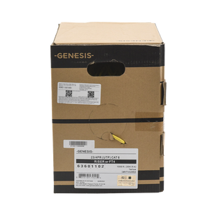 Bobina de Cable de 305 Metros (1000 Pies) UTP Cat6 Riser / Color Amarillo / UL, CMR, Probado a 350 Mhz / Para Aplicaciones de CCTV, Redes de Datos, IP Megapixel, Control RS485