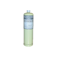 Cilindro Para Calibración de Detectores de Gas Propano C3H8 34L a 10% LEL MACURCO