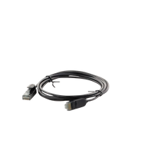 Cable Ethernet Cat6A UTP Ultra Delgado 2 Metros (6.56 Pies)