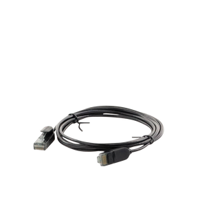 Cable Ethernet Cat6A UTP Ultra Delgado 2 Metros (6.56 Pies)