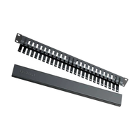 24/50-Port Ethernet Cable Management  Rack