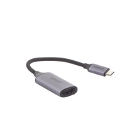 Cable Adaptador USB C a HDMI 4K@60Hz / Convertidor Thunderbolt 3 / Caja de Aluminio / HDMI V2.0 / 3D / Longitud del Cable 10 cm (3.94 Pulgadas)