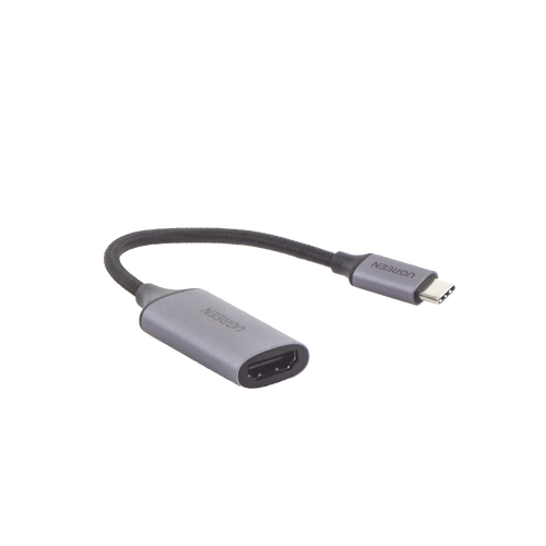 Cable Adaptador USB C a HDMI 4K@60Hz / Convertidor Thunderbolt 3 / Caja de Aluminio / HDMI V2.0 / 3D / Longitud del Cable 10 cm (3.94 Pulgadas)
