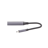 Cable Adaptador USB C a HDMI 4K@60Hz / Convertidor Thunderbolt 3 / Caja de Aluminio / HDMI V2.0 / 3D / Longitud del Cable 10 cm (3.94 Pulgadas)