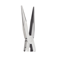 Juego de 2 Pinzas de Punta Doblada y Punta de Aguja de Gran Alcance 33 cm