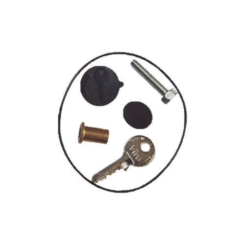 PERILLA DE DESBLOQUEO CON LLAVE Y TAPA PARA FAAC 740/741
