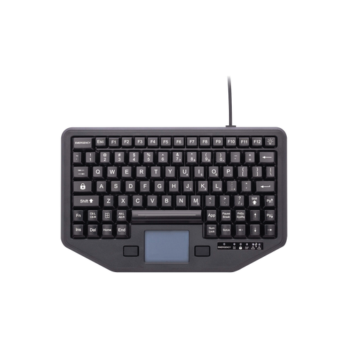 Teclado con Panel Táctil Integrado