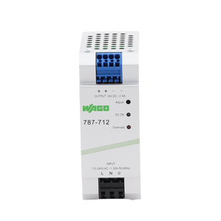 Fuente de Alimentación / ECO / Monofásico / 24V DC / 2.5A / 60W / SELV-PELV / CAGE CLAMP® / Carril DIN