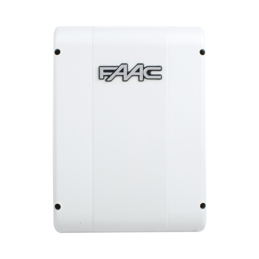 Cuadro de mando FAAC E024S para operadores abatibles  FAAC S418 y FAAC 770N