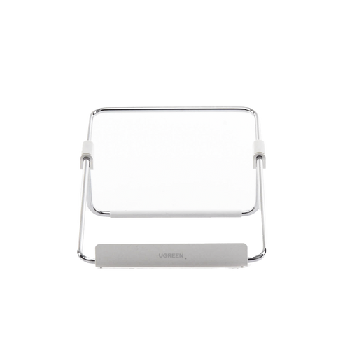 Soporte para Laptop / Plegable / Ajustable de 87 a 131 mm / Amplia compatibilidad 11''-16'' / Capacidad de carga 20 KG / Antideslizante /  Ultra Ligero / Metal / ABS / Silicona / Color Plata