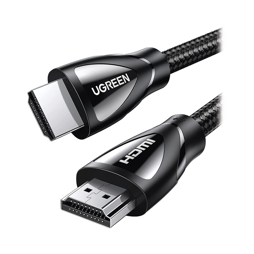 Cable HDMI 2.1 de Nylon Trenzado / 3 Metros / 8K@60Hz/4K@120Hz / eARC (Canal de Retorno de Audio / HDR10+ / VVR / HEC (Canal Ethernet HDMI) / ALLM / 3D / Dolby Atmos / Dolby Visión / 48 Gbps / Mayor Duración.