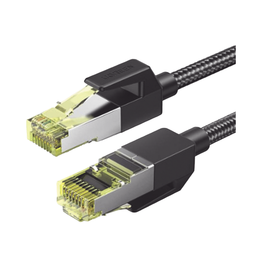 Cable Ethernet Cat7 CLASS F/FTP Redondo con Malla de Nylon 1 Metro (3.28 Pies)