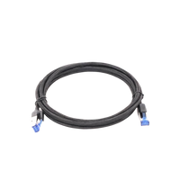 Cable Ethernet Cat8 CLASS F/FTP Redondo con Malla de Nylon 2 Metros (6.56 Pies)