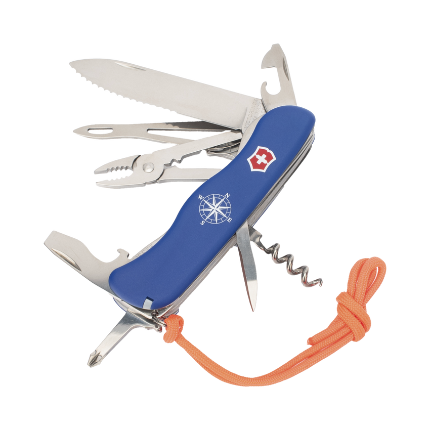 Navaja Victorinox Multiherramienta SwissTool con 18 Funciones. Azúl