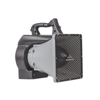 Altavoz Portátil De Alta Fidelidad HyperSpike® Serie HS-10, Con Aislante De Ruido, Color Gris Con Negro