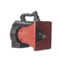 Altavoz Portátil De Alta Fidelidad HyperSpike® Serie HS-10, Con Aislante De Ruido, Color Rojo Con Negro