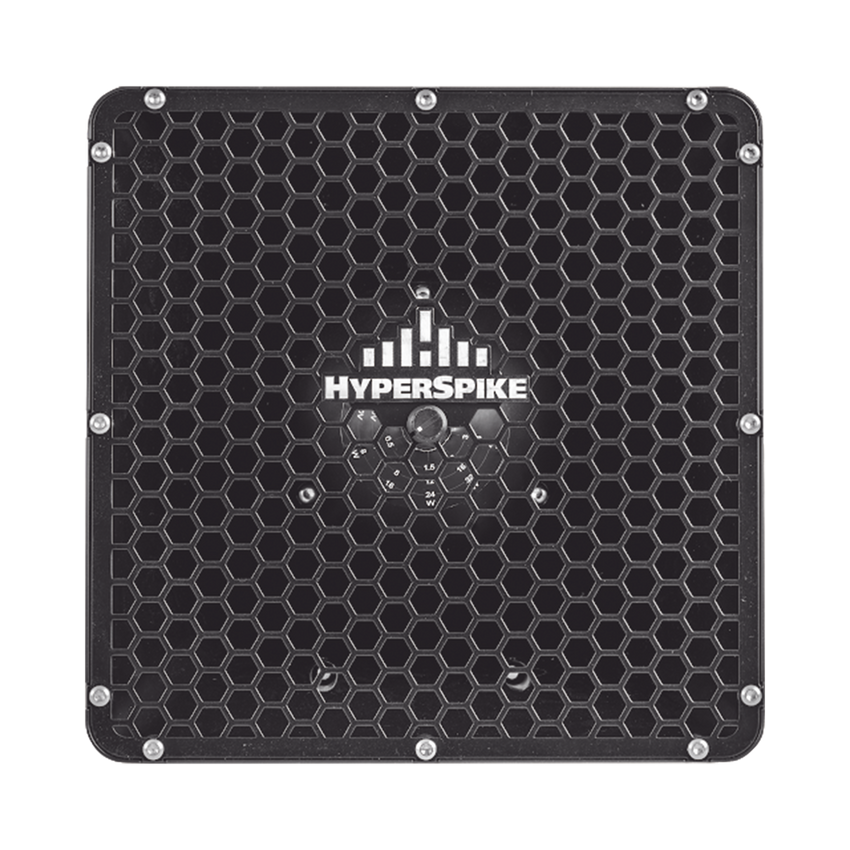 Altavoz De Alta Fidelidad HyperSpike®, Serie TCPA-10, Con Aislante De Ruido, Listado UL1480, Clase I, Division 2 (CID2), Color Negro, Exterior/Interior, 8 ohm