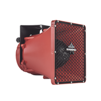 Altavoz De Alta Fidelidad HyperSpike®, Serie TCPA-10, Con Aislante De Ruido, Listado UL, Clase I, Division 2 (C1D2), Color Rojo