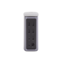 HUB USB-C (Docking Revodok Pro) 12 en 1 | 2 USB-A 3.0 | 1 USB-C PD Carga 100W | 1 USB-A 3.1 | 1 USB-C 3.1 | HDMI 4K | HDMI 8K Ultra HD | Display Port 4K | RJ45 (Gigabit) | Lector Tarjeta SD + Micro SD (TF) | Jack Audio 3.5mm.