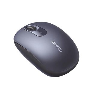 Mouse Inalámbrico 2.4G 800/1200/1600/2400 DPI / Función de 3 botones / Alcance 10m / Silencioso / Ergonómico / Anti-caída y Anti-interferencias / Color Midnight Blue / Batería Alcalina AA (incluida).