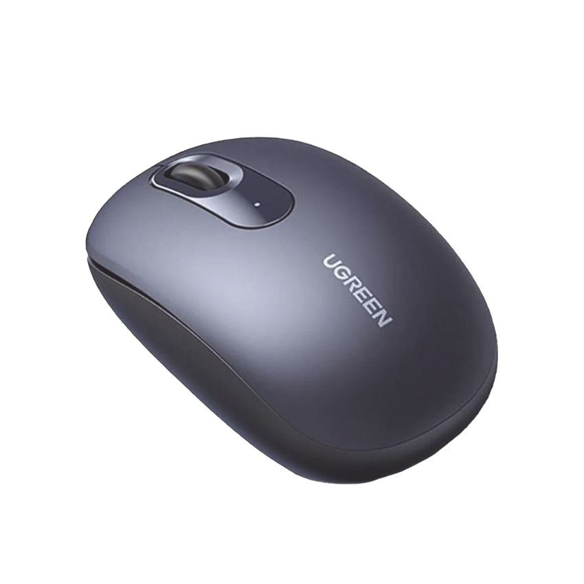 Mouse Inalámbrico 2.4G 800/1200/1600/2400 DPI | Función de 3 botones | Alcance 10m | Silencioso |  Ergonómico | Anti-caída y Anti-interferencias | Batería Alcalina AA incluida  | Midnight Blue.