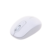 Mouse Inalámbrico 2.4G 800/1200/1600/2400 DPI | Función de 3 botones | Alcance 10m | Silencioso |  Ergonómico | Anti-caída y Anti-interferencias | Batería Alcalina AA incluida  | Color Dusty Blue.