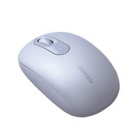 Mouse Inalámbrico 2.4G 800/1200/1600/2400 DPI | Función de 3 botones | Alcance 10m | Silencioso |  Ergonómico | Anti-caída y Anti-interferencias | Batería Alcalina AA incluida  | Color Dusty Blue.