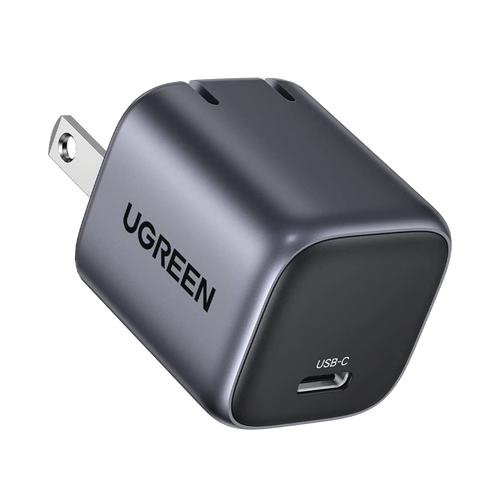 Cargador Mini de 20W serie Nexode | 1 USB-C de Carga Rápida | Tecnología GaN II | Power Delivery 3.0 | Quick Charge 4.0 | Carga Inteligente | Múltiple Protección  | Mayor Eficiencia Energética | Tamaño Compacto .