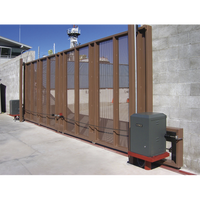 Operador para puertas corredizas de hasta 450 kg y 9 Metros de Longitud / Incluye 6 Metros de Cadena / Equipo de Uso  Continuo