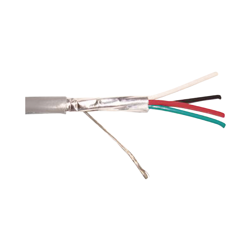 Cable 4 x 16 AWG / Blindado / 305 Metros / Riser / UL / Color Gris / Hecho en México