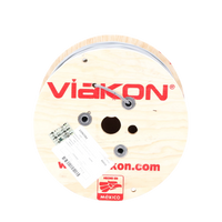 Cable 2 x 18 AWG / Blindado / 305 Metros (1000 Pies) / Riser / UL / Color Gris / Hecho en M�xico