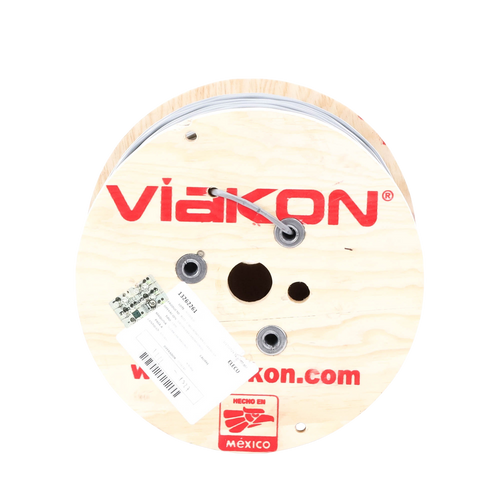 Cable 2 x 18 AWG / Blindado / 305 Metros (1000 Pies) / Riser / UL / Color Gris / Hecho en M�xico