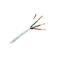 Bobina de 305 Metros (1000 Pies) / Cable de Cobre / 4 X 18 AWG / Tipo Alarmas UL / Para Interior / Color Gris / Para Aplicaciones de Alarmas de Intrusi�n / Interfonos / TV Porteros / y Multi-Prop�sito / Hecho en M�xico