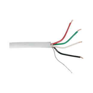 Cable 4 x 18 AWG / Blindado / 305 Metros (1000 Pies) / Riser / UL / Color Gris / Hecho en M�xico