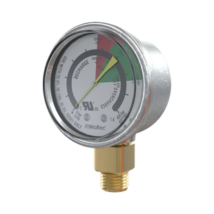 Manómetro de Contacto  Argón/Nitrógeno | 2901 PSI (200 bar) N.C  Baja presión