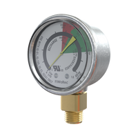 Manómetro de Contacto | Argón/Nitrógeno | 4351 PSI (300 bar) N.C | Baja presión