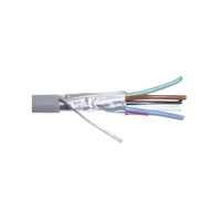 Cable Calibre 22, CMR, 6 Conductores, Blindado, 305 Metros (1000 Pies), Color Gris